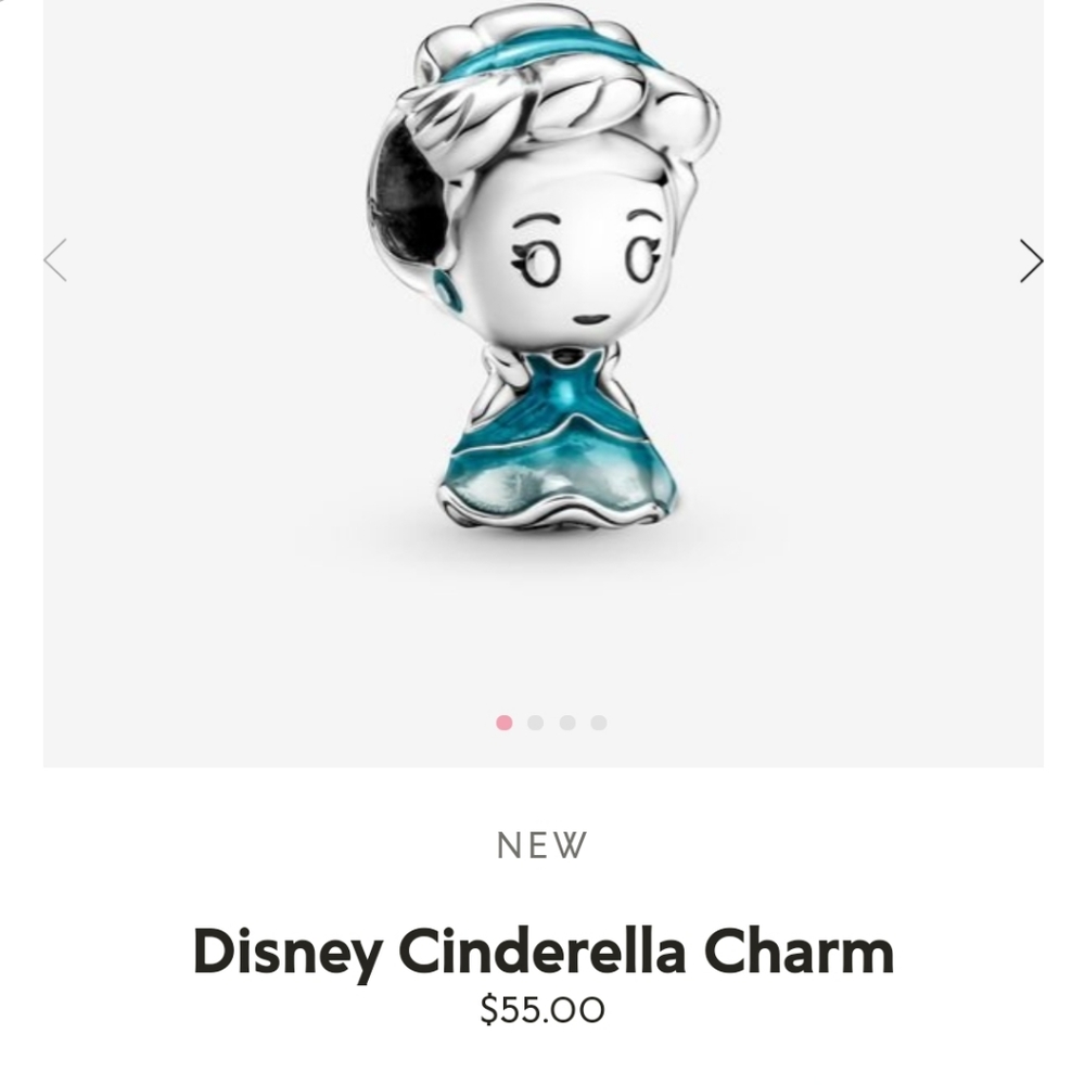 Disney Cinderella Charm